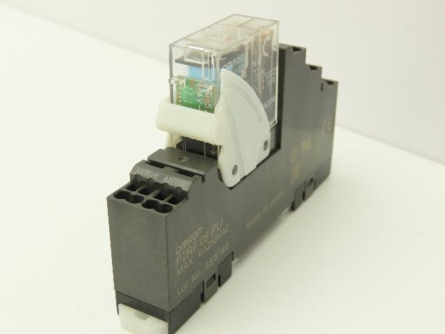 Omron G2R-2-SND P2RF-08-PU Relay 24VDC Coil 5A Base 250V 6A Lot of 6