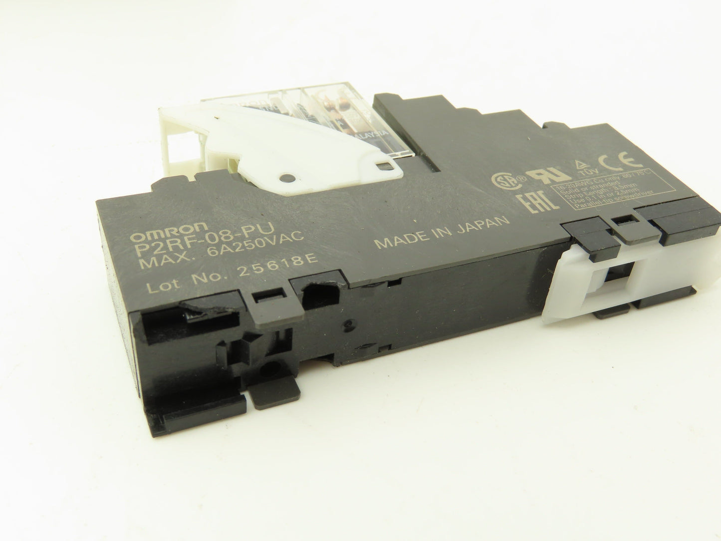 Omron G2R-2-SND P2RF-08-PU Relay 24VDC Coil 5A Base 250V 6A Lot of 6