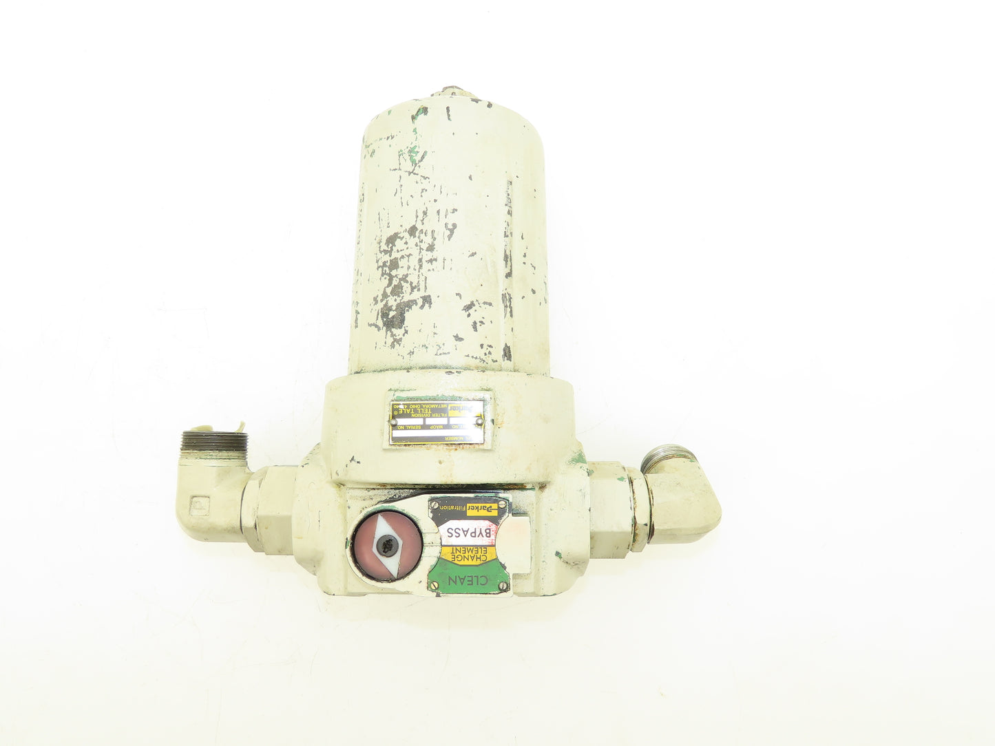 Parker 31P10BM50PP180 Tell Tale Inline Hydraulic Filter w/Indicator 6000 PSI