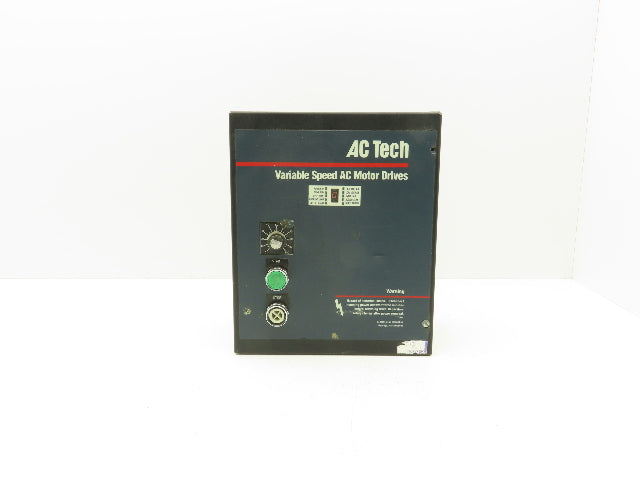 AC Tech V12007D VFD Variable Speed AC Motor Drive .75Hp 230V 1PH Input 3PH Out