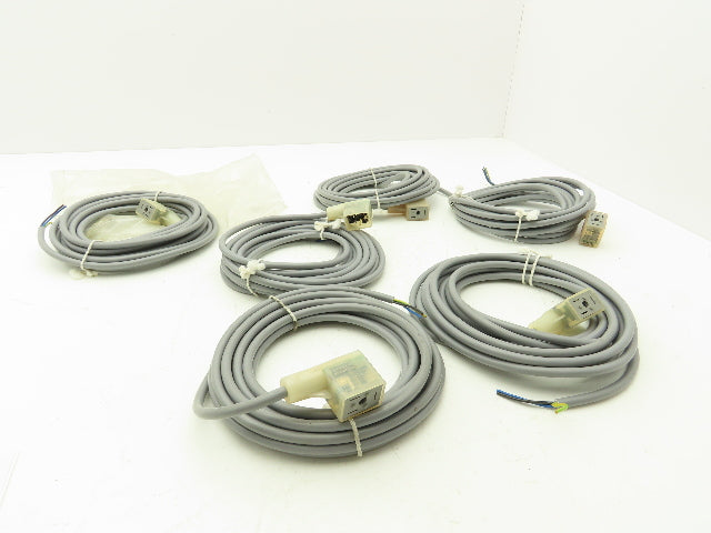 Hirschmann GML-K 2000 Connector with 15' Cable Lot of 6