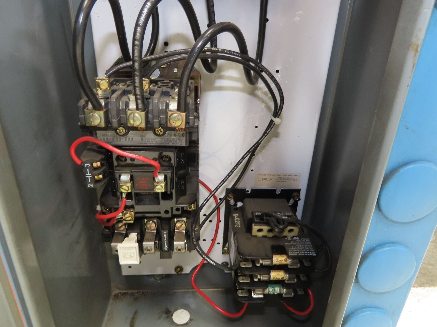 Allen Bradley Size 1 Fusible Combination Motor Starter 10Hp 600V 3PH