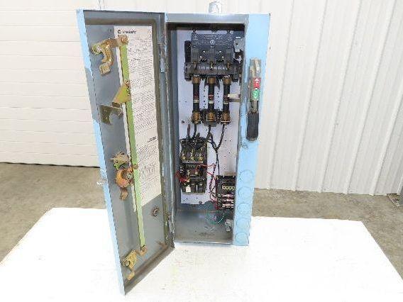Allen Bradley Size 1 Fusible Combination Motor Starter 10Hp 600V 3PH