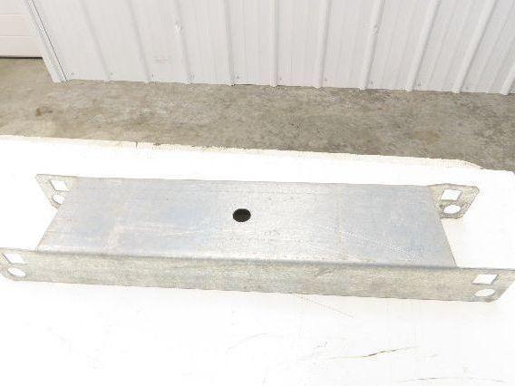 Pallet Rack 12" Spacer Back to Back Row Galvanized Steel Teardrop Lot of 10