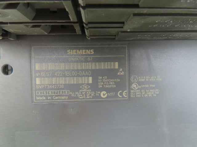 Siemens 6ES7400-1JA00-0AA0 SIMATIC S7 Backplane With I/O Modules