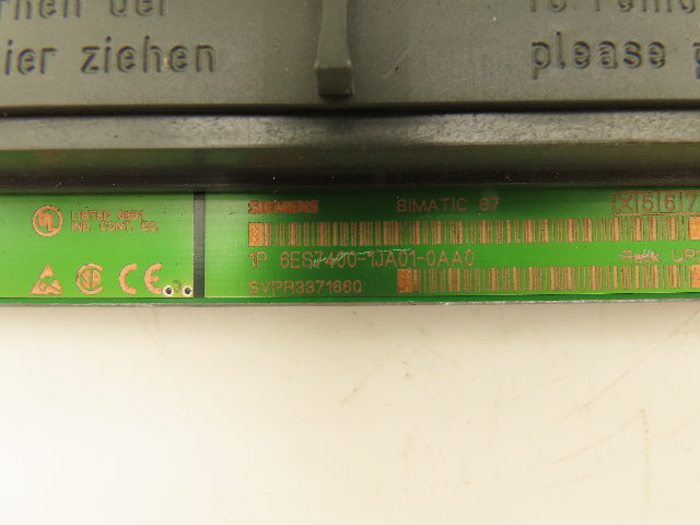 Siemens SIMATIC S7 Backplane 422-1BL00-0AA0 I/O Module Power Supply