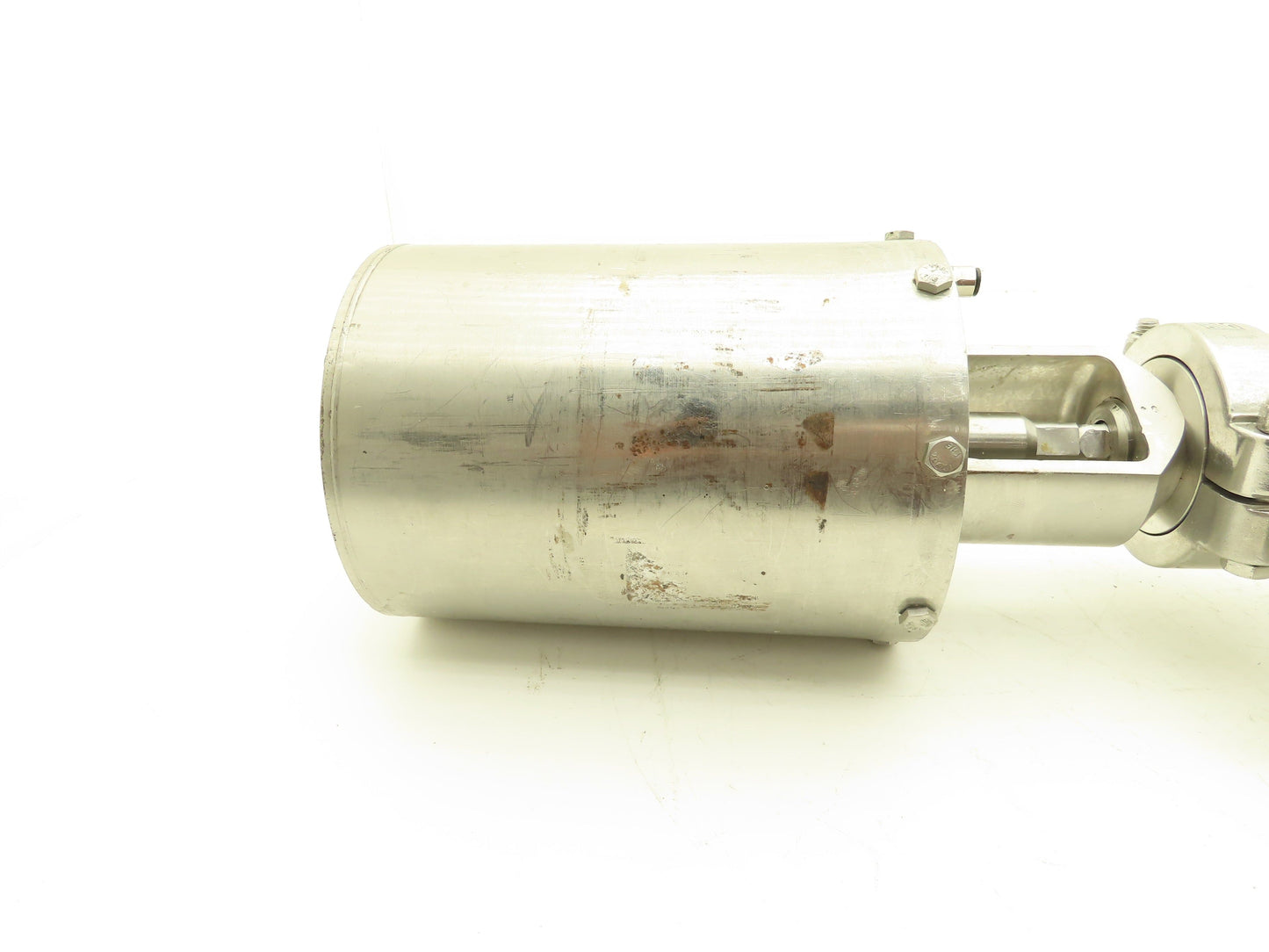Tri Clover Alfa Laval 2" Stainless Sanitary Diverter Valve Pneumatic Actuated