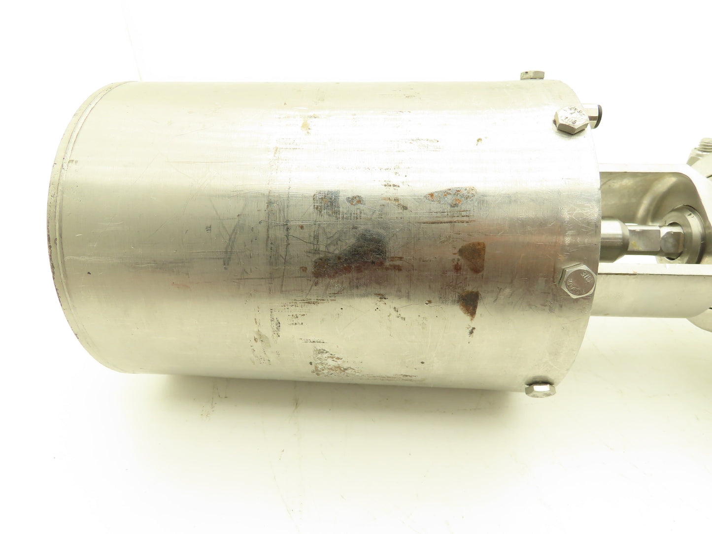 Tri Clover Alfa Laval 2" Stainless Sanitary Diverter Valve Pneumatic Actuated