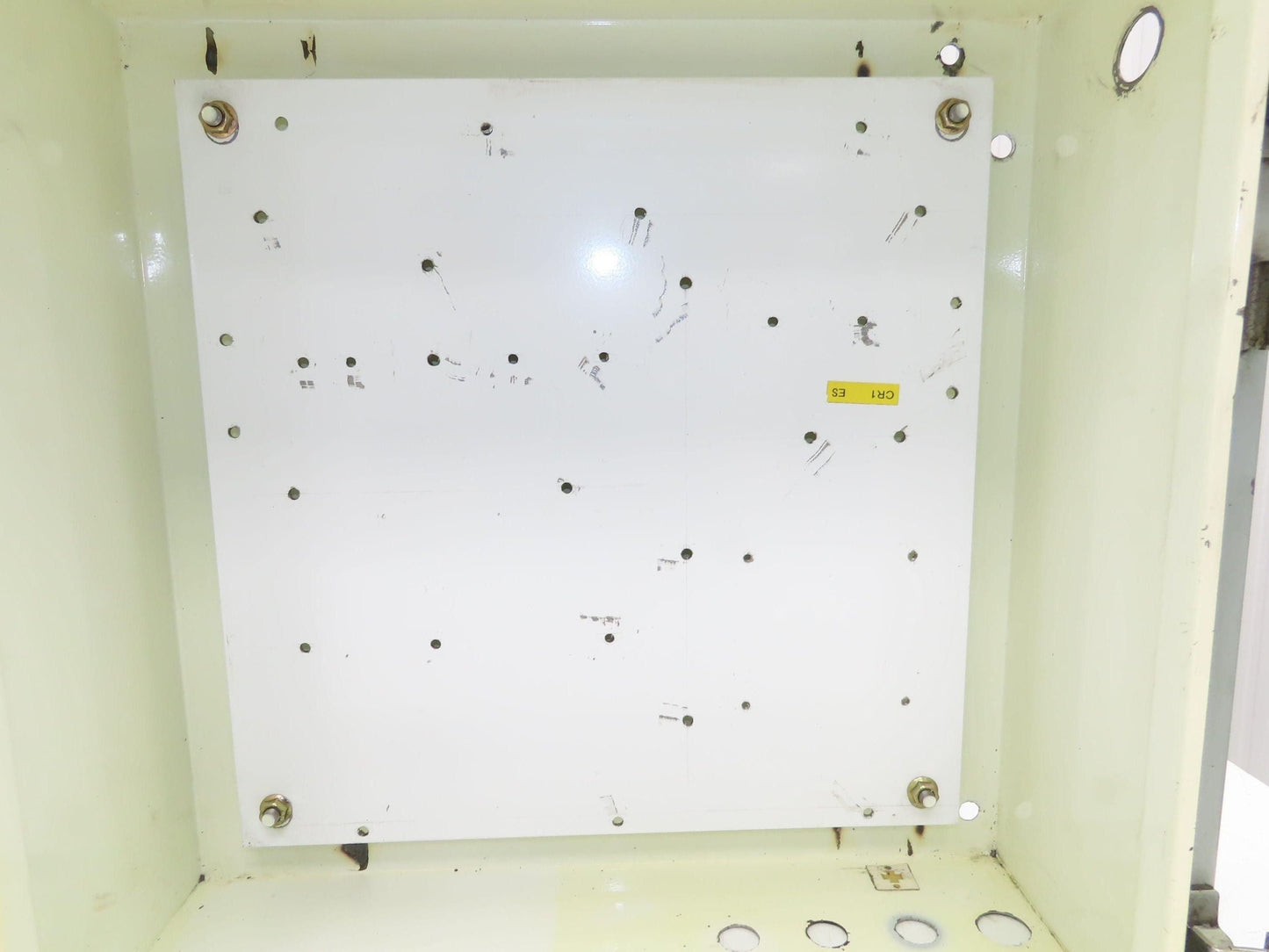 Hoffman A202008LP Electrical Enclosure Control Panel 20x20x8" Back Plate JIC