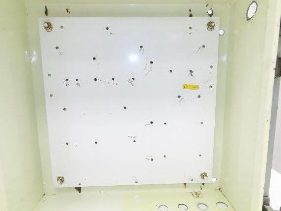 Hoffman A202008LP Electrical Enclosure Control Panel 20x20x8" Back Plate JIC