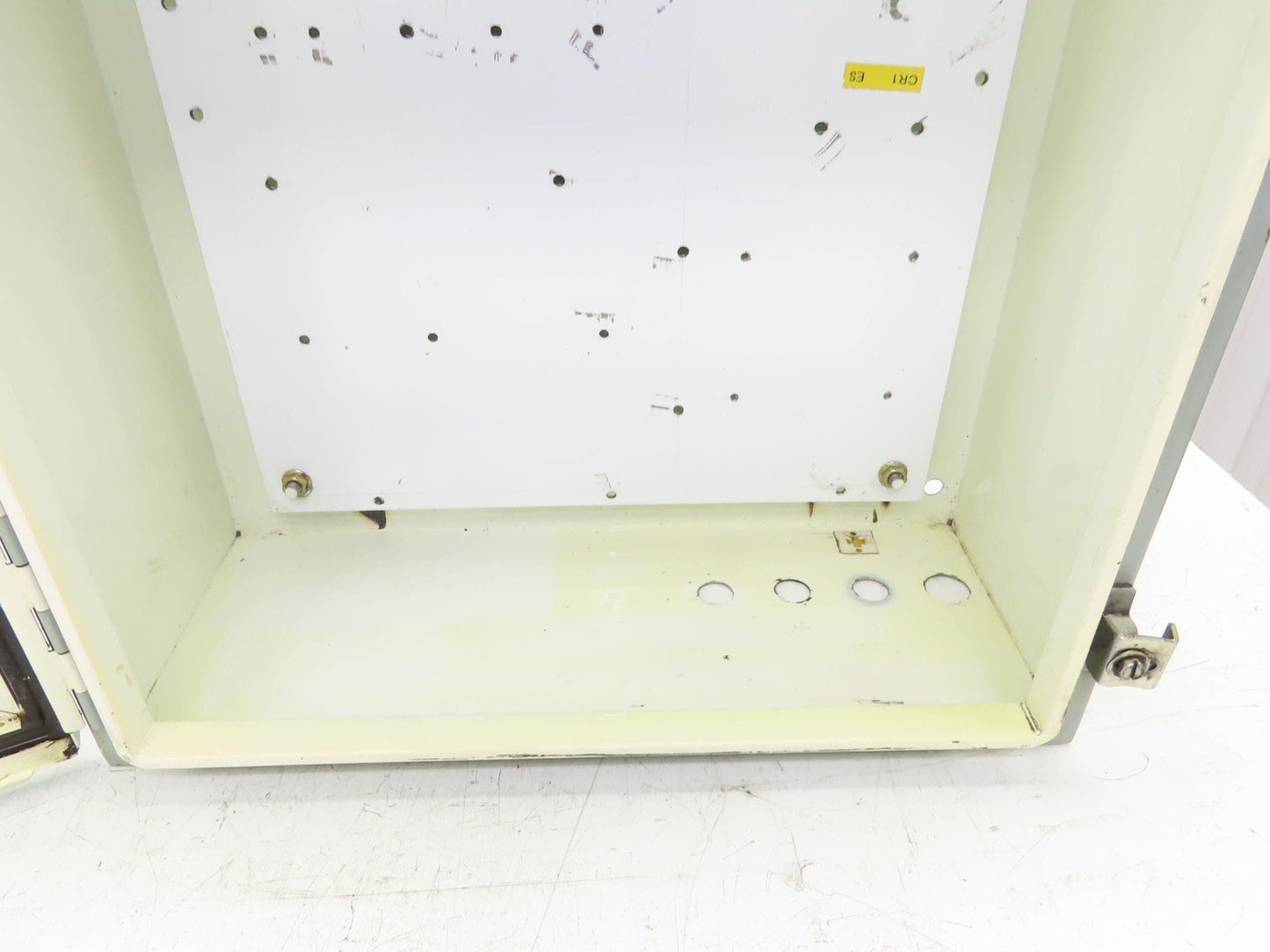 Hoffman A202008LP Electrical Enclosure Control Panel 20x20x8" Back Plate JIC