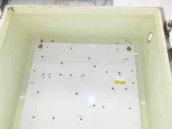 Hoffman A202008LP Electrical Enclosure Control Panel 20x20x8" Back Plate JIC