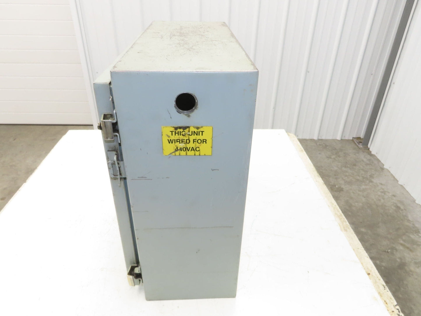 Hoffman A202008LP Electrical Enclosure Control Panel 20x20x8" Back Plate JIC