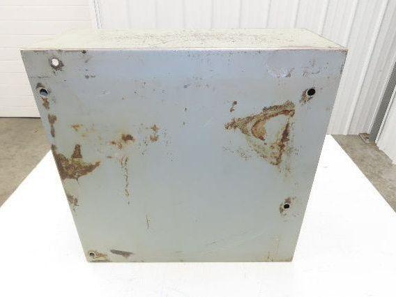 Hoffman A202008LP Electrical Enclosure Control Panel 20x20x8" Back Plate JIC