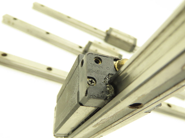 THK SHS15R Linear Bearing Block LM Guide Rail 15mm Mixed Length Lot of 5