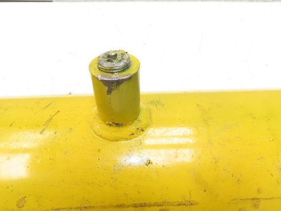 Welded Hydraulic Cylinder 5" Bore 16.65" Stroke Swivel Eye Mount Yellow
