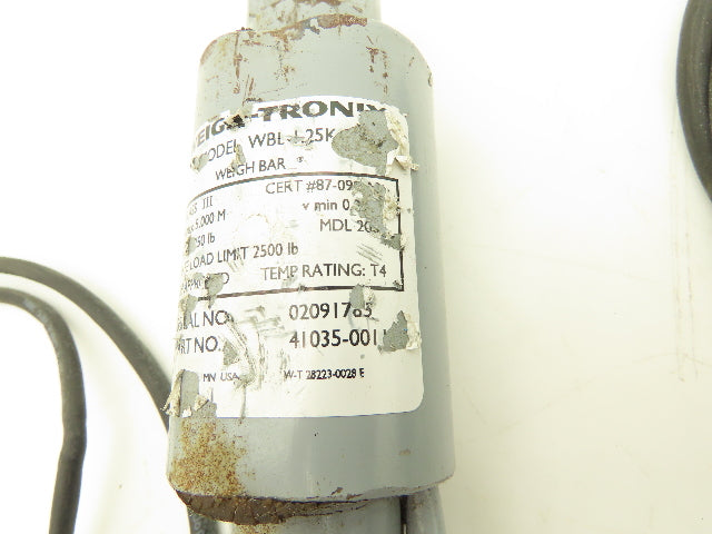 Avery Weigh-Tronix WBL-1.25K Weigh-Bar Floor Scale Load Cell 1250 Lb Set of 4