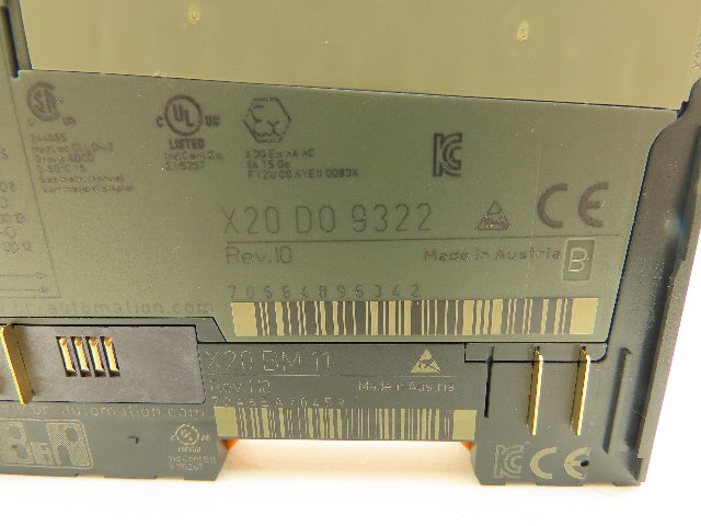B&R Automation X20 DO 9322 Digital Output Module 12 Digital Outputs