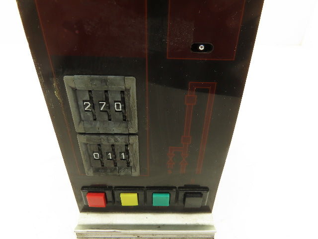 Fasnacht Z 2987CV Viscosity Control Panel Manual Counter
