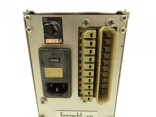 Fasnacht Z 2987CV Viscosity Control Panel Manual Counter