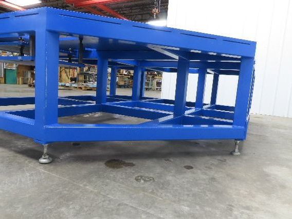 13/16" Steel Top Machine Base Welding Table Work Bench 82-3/4x101-5/8" 28"H