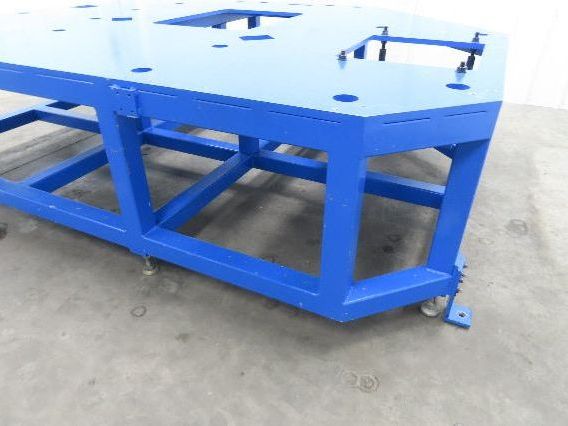 13/16" Steel Top Machine Base Welding Table Work Bench 82-3/4x101-5/8" 28"H