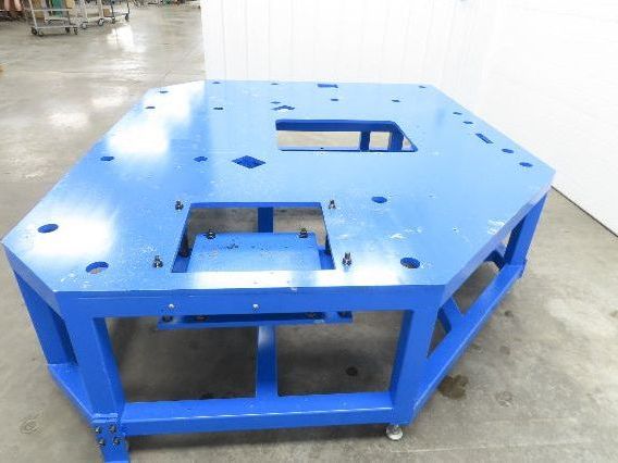 13/16" Steel Top Machine Base Welding Table Work Bench 82-3/4x101-5/8" 28"H