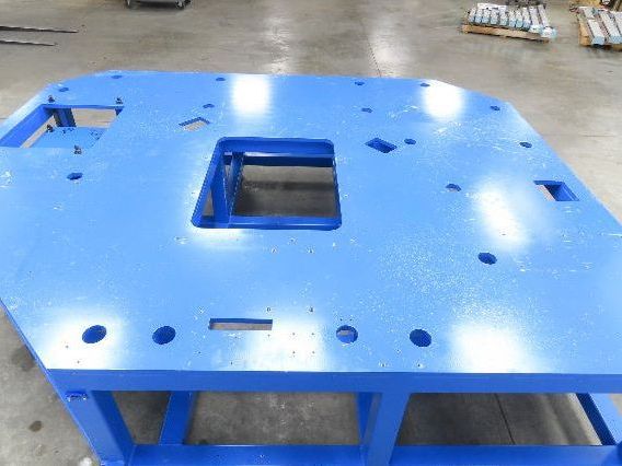 13/16" Steel Top Machine Base Welding Table Work Bench 82-3/4x101-5/8" 28"H