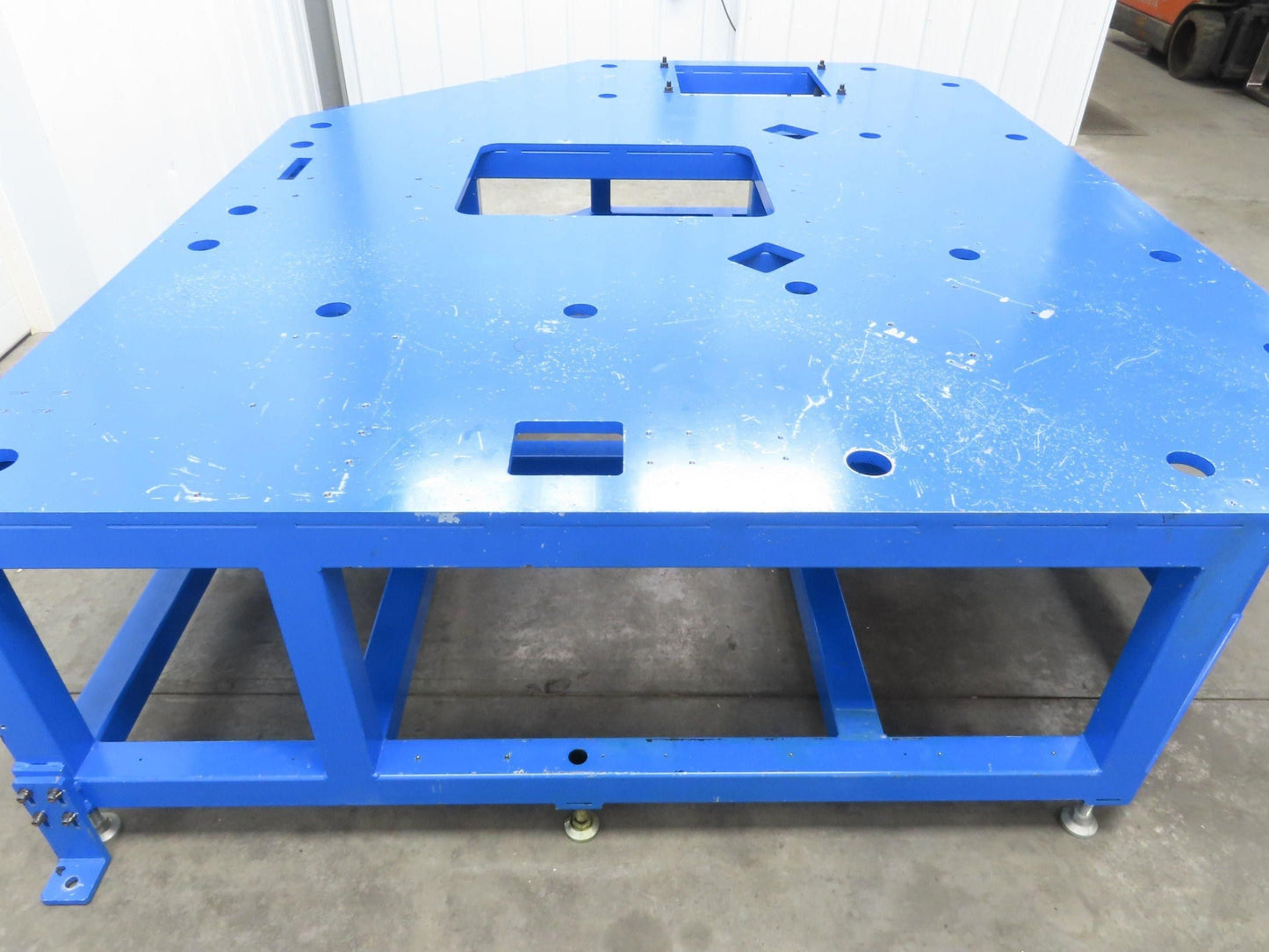 13/16" Steel Top Machine Base Welding Table Work Bench 82-3/4x101-5/8" 28"H