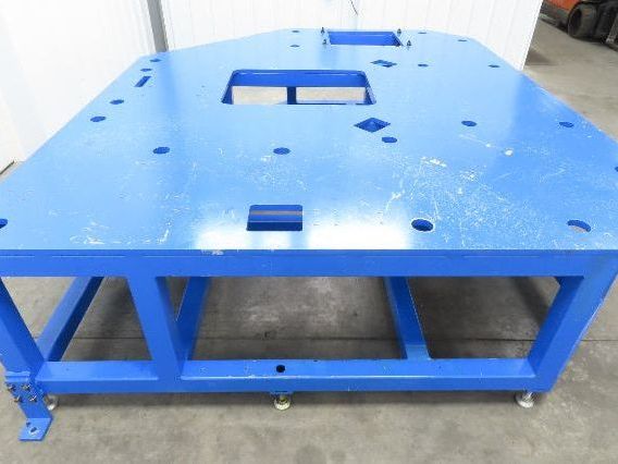 13/16" Steel Top Machine Base Welding Table Work Bench 82-3/4x101-5/8" 28"H
