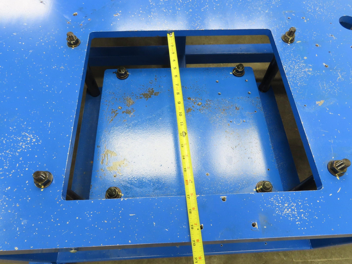 13/16" Steel Top Machine Base Welding Table Work Bench 82-3/4x101-5/8" 28"H