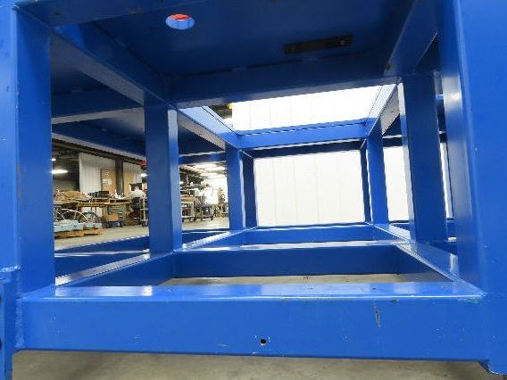 13/16" Steel Top Machine Base Welding Table Work Bench 73x71" 28-1/4"H