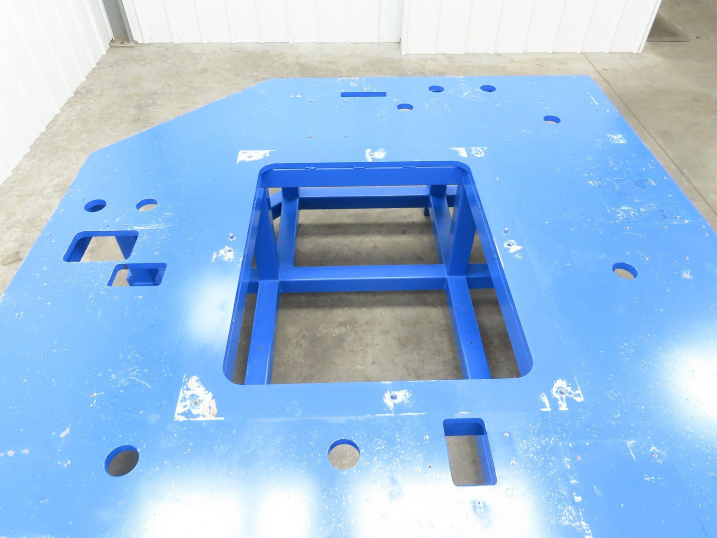 13/16" Steel Top Machine Base Welding Table Work Bench 73x71" 28-1/4"H