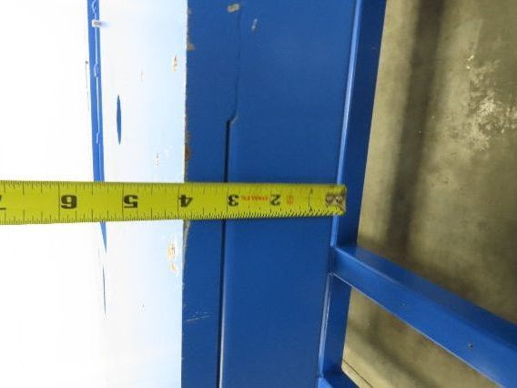 13/16" Steel Top Machine Base Welding Table Work Bench 73x71" 28-1/4"H