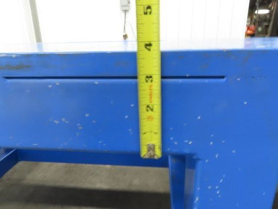 13/16" Steel Top Machine Base Welding Table Work Bench 88-1/2x94-1/2"26-1/2"H