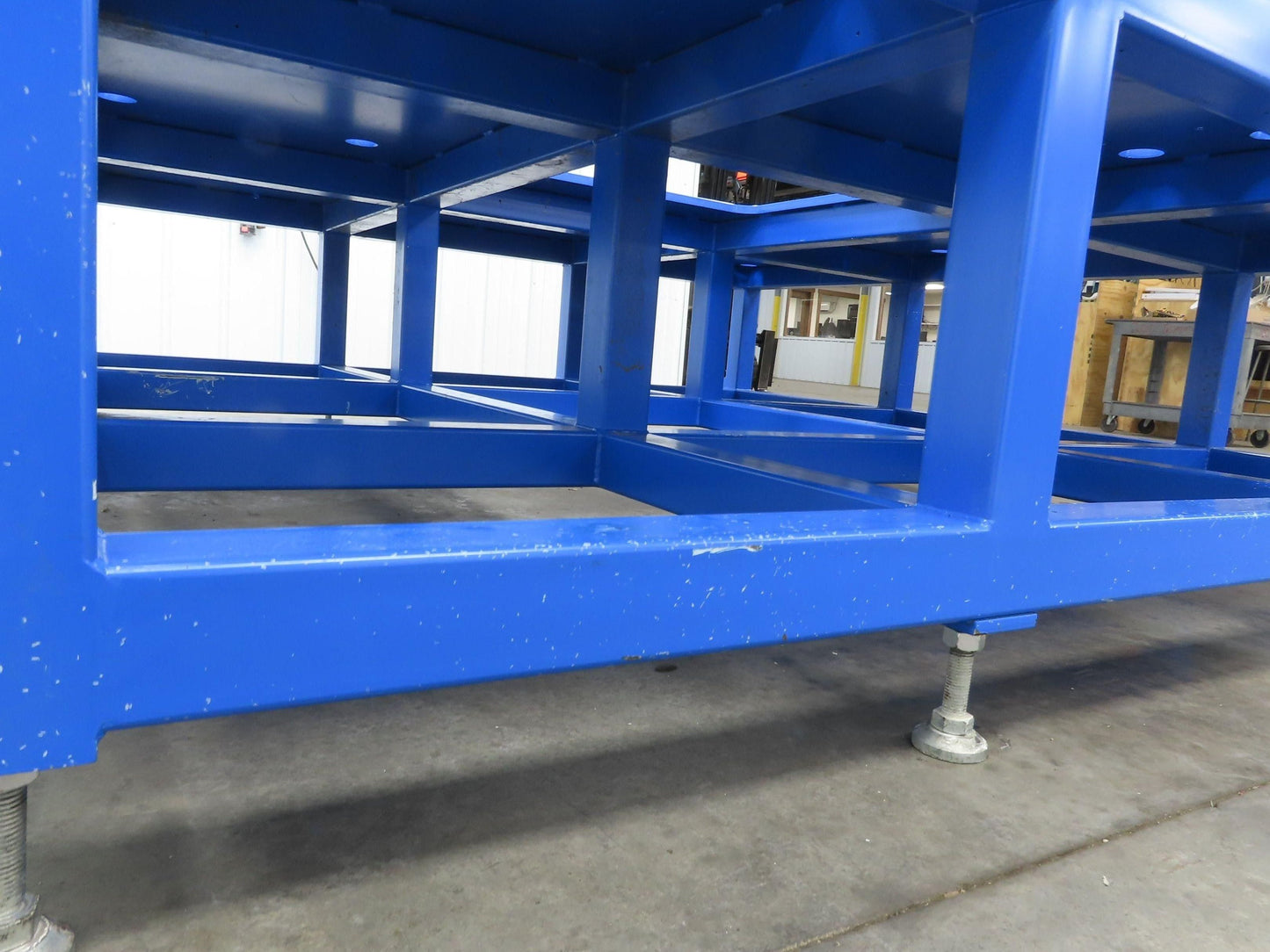 13/16" Steel Top Machine Base Welding Table Work Bench 88-1/2x94-1/2"26-1/2"H