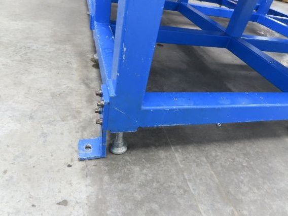 13/16" Steel Top Machine Base Welding Table Work Bench 88-1/2x94-1/2"26-1/2"H