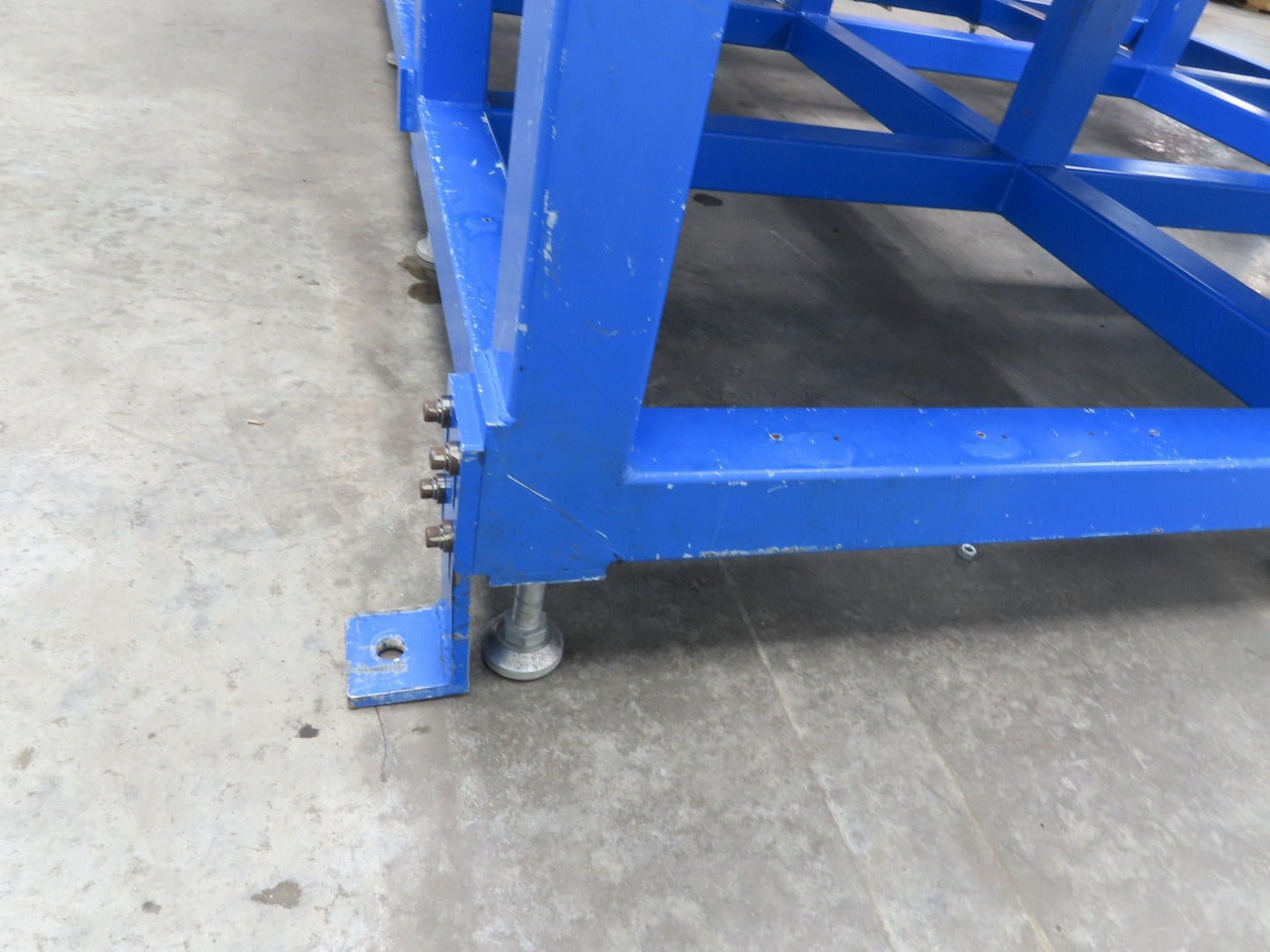 13/16" Steel Top Machine Base Welding Table Work Bench 88-1/2x94-1/2"26-1/2"H