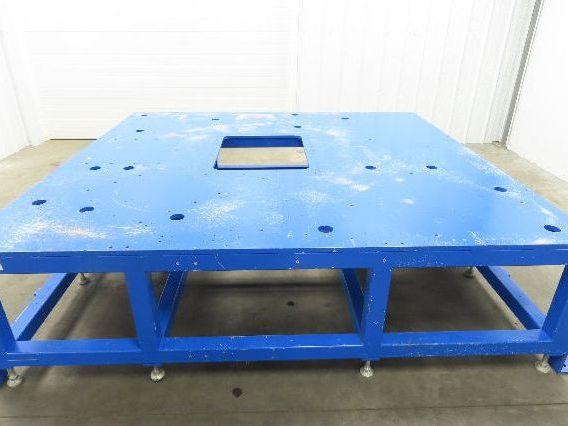 13/16" Steel Top Machine Base Welding Table Work Bench 88-1/2x94-1/2"26-1/2"H