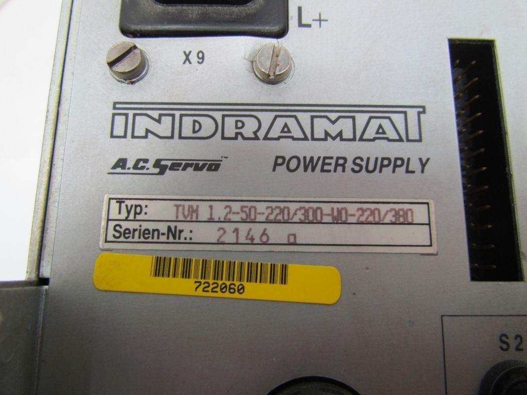 Indramat TVM 1.2-50-220/300-W0-220/380 AC Servo Drive Power Supply