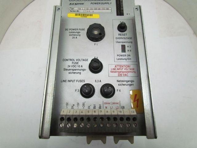Indramat TVM 1.2-50-220/300-W0-220/380 AC Servo Drive Power Supply