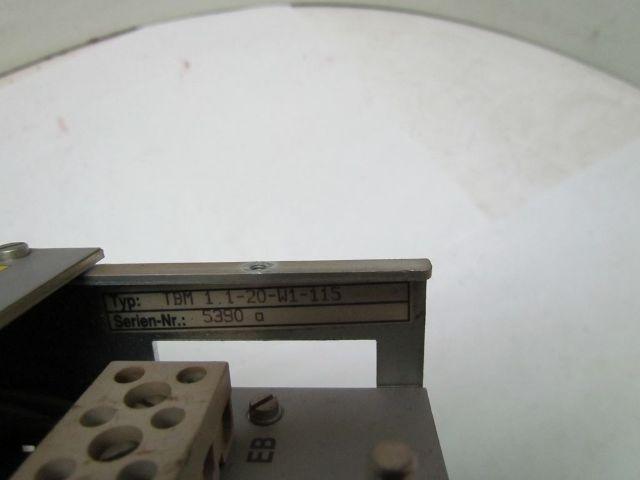 Indramat TBM 1.1-20-W1/115 AC Servo Bleeder -TBM