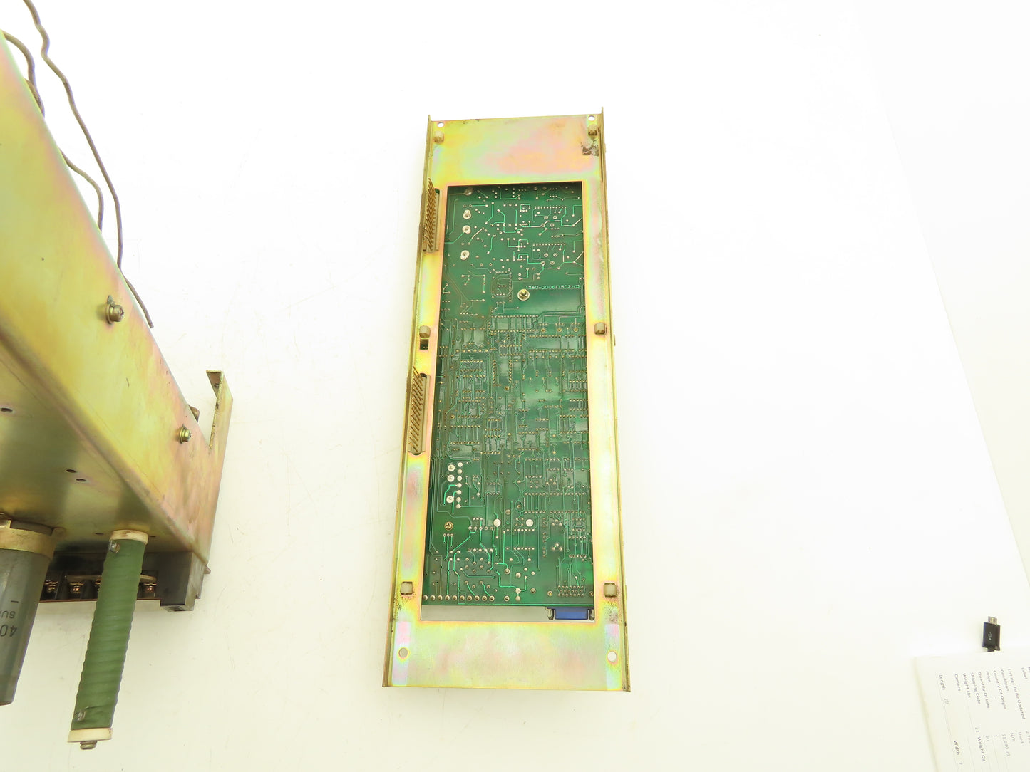 Fanuc A06B-6042-H102 CNC DC Servo Amplifier Drive Velocity Control Unit