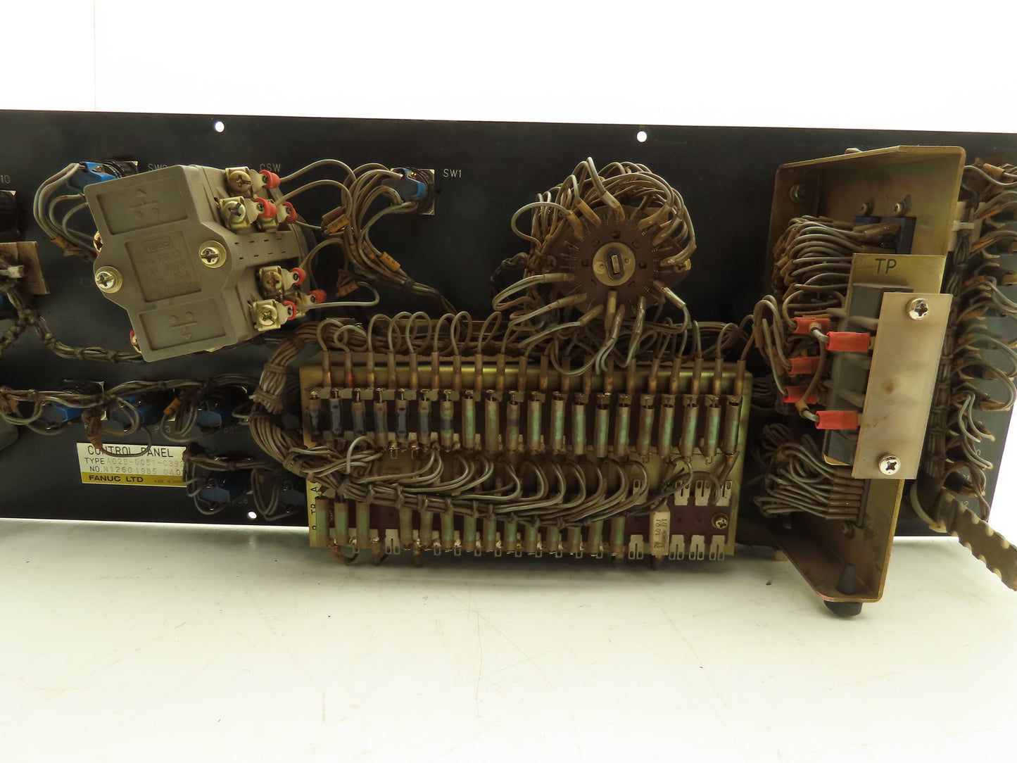 Fanuc A02B-6051-C392 Turret Punch Control Panel Operator Interface