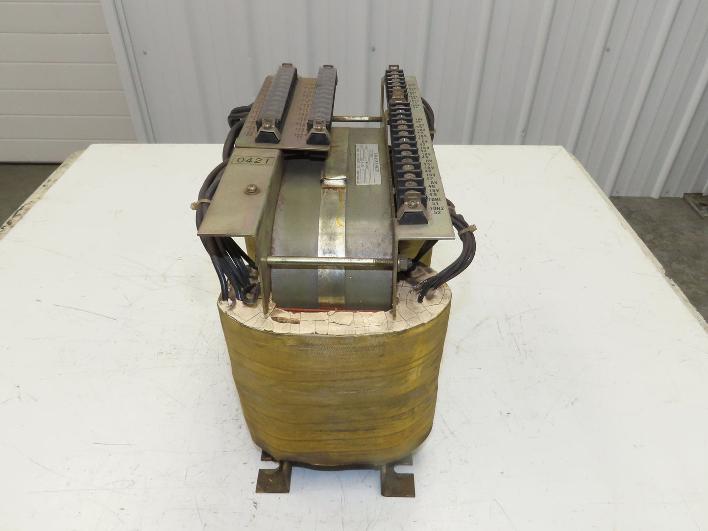 Fanuc A80L-0001-0421 Transformer 6.5kVA 200-550V Input 185/18V Output