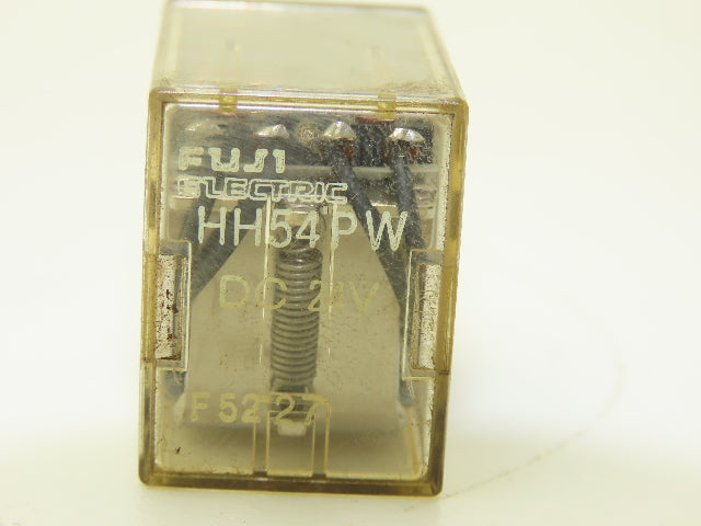 Fuji Electric HH54PW Miniature Control Relay 3A 24VDC Coil 4PDT Lot of 10