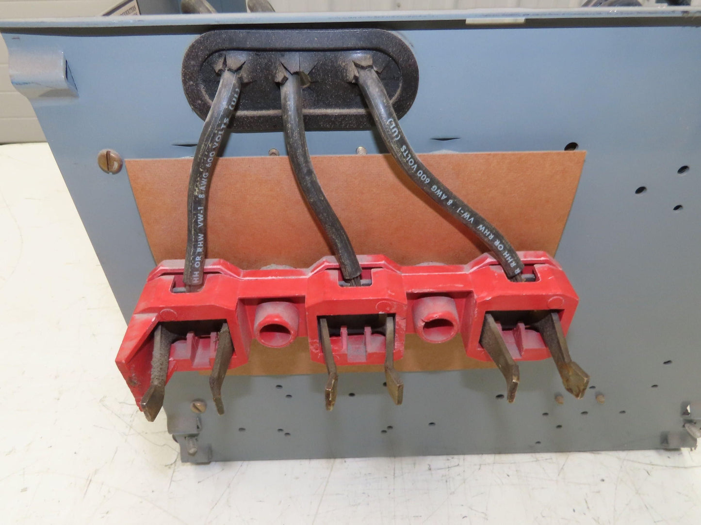 Square D 8998 MCC Bucket Motor Starter 25Hp Size 2 Fused Disconnect 3 Pole 600V