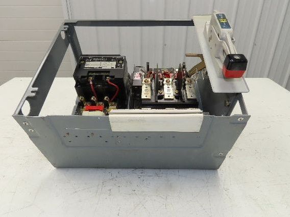 Square D 8998 MCC Bucket Motor Starter 25Hp Size 2 Fused Disconnect 3 Pole 600V