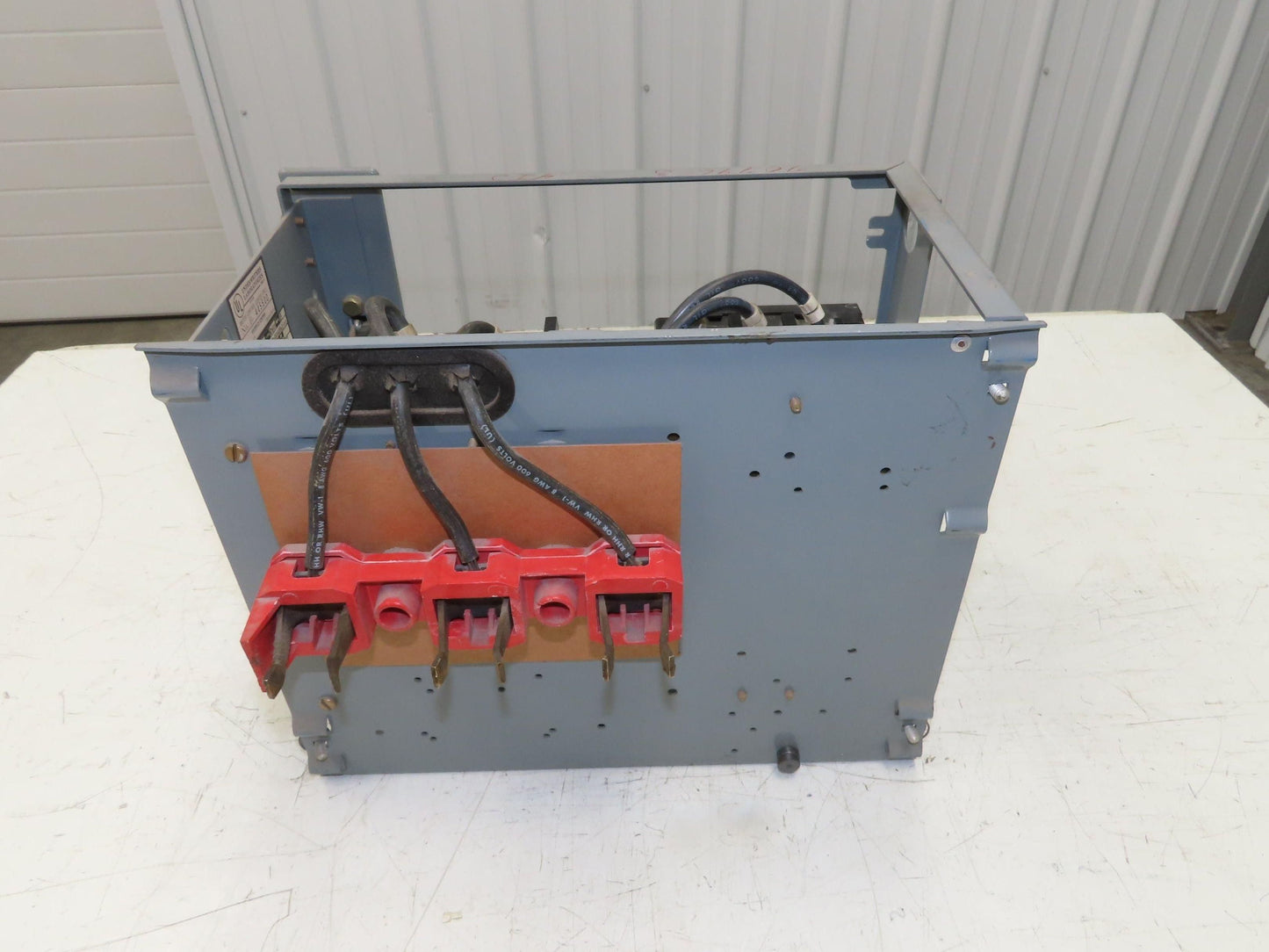 Square D 8998 MCC Bucket Motor Starter 25Hp Size 2 Fused Disconnect 3 Pole 600V