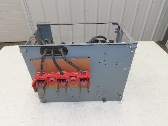 Square D 8998 MCC Bucket Motor Starter 25Hp Size 2 Fused Disconnect 3 Pole 600V